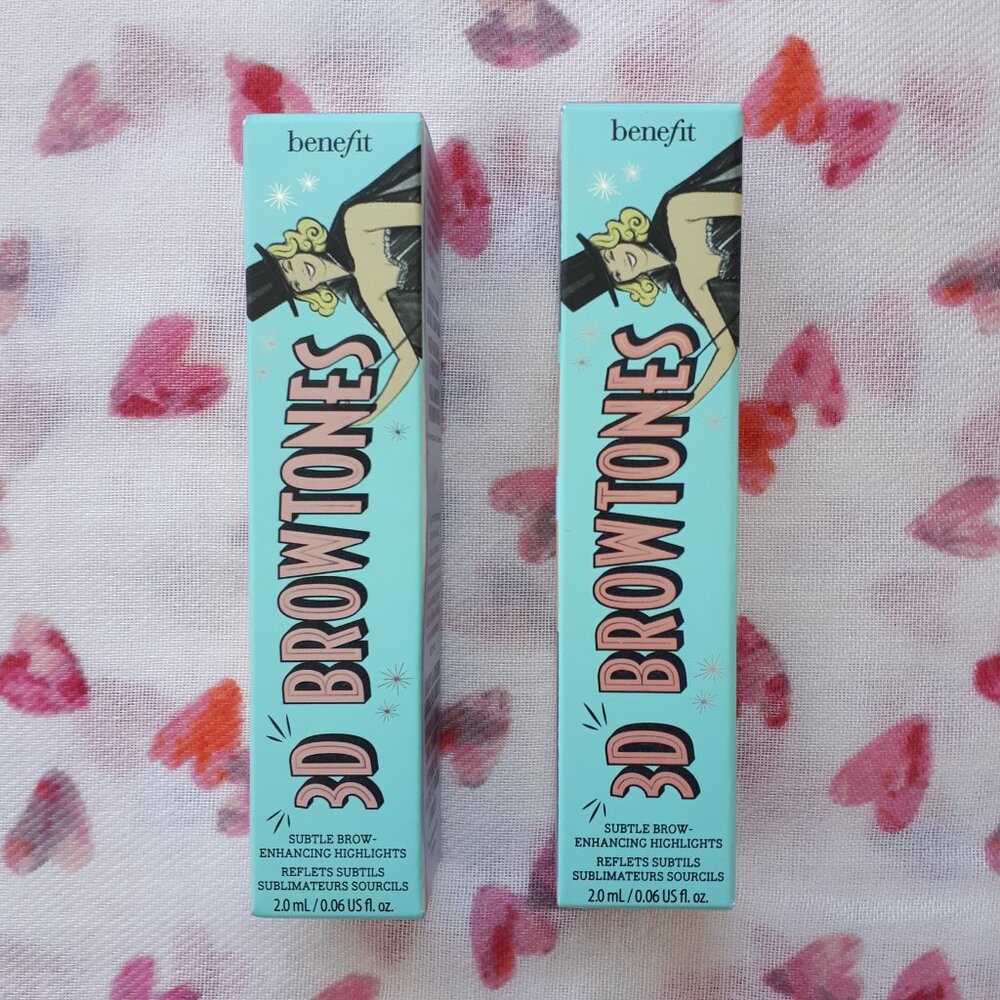 2/$20 Benefit Cosmetics: 3D Browtones Brow Highlights mini bundle - shade 4